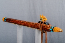 Brazilian Kingwood Native American Flute, Minor, Mid F#-4, #N16J (2)